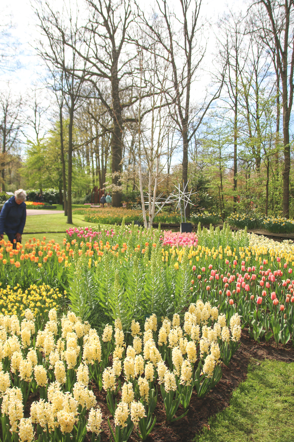 Flower Displays at Keukenhof Gardens, Holland