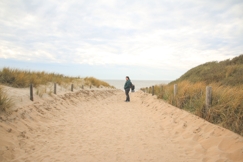 Beach at Camping de Zuidduinen, Holland, The Netherlands