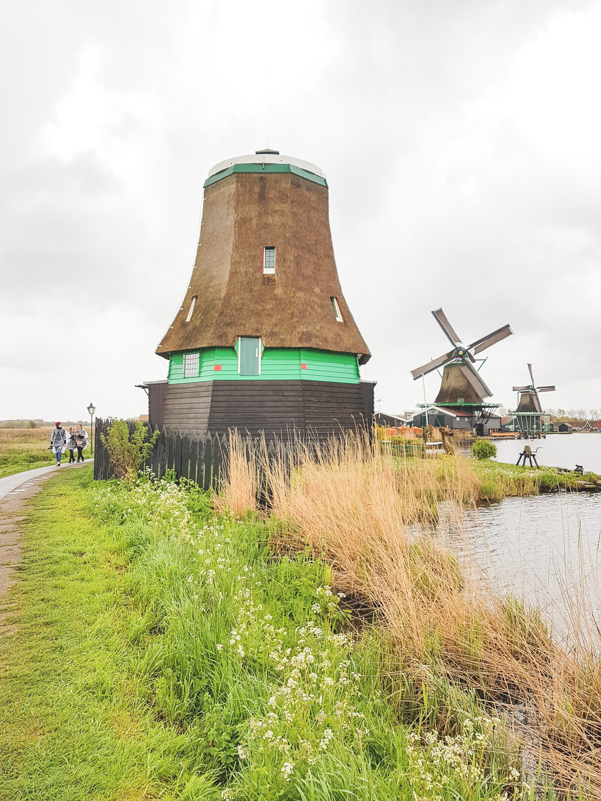 Windmills at Zaanse Schans, Holland, The Netherlands