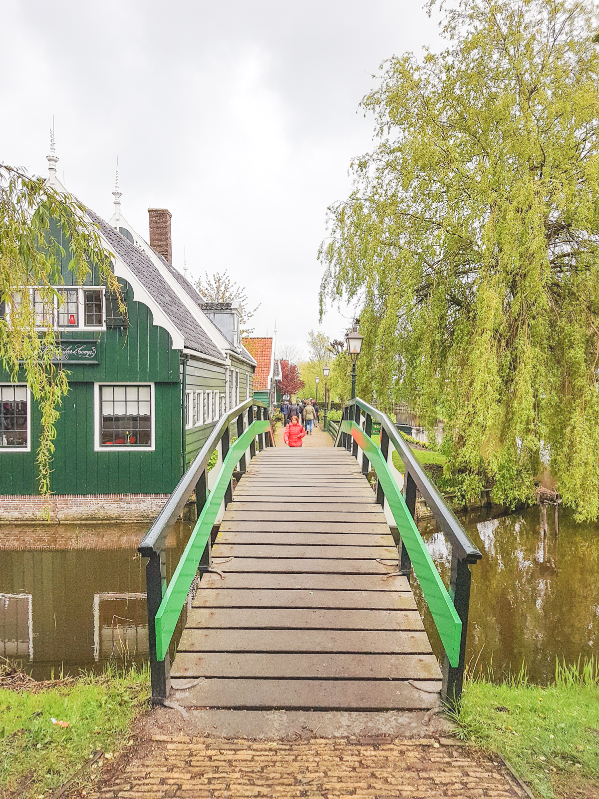 Houses at Zaanse Schans, Holland, The Netherlands