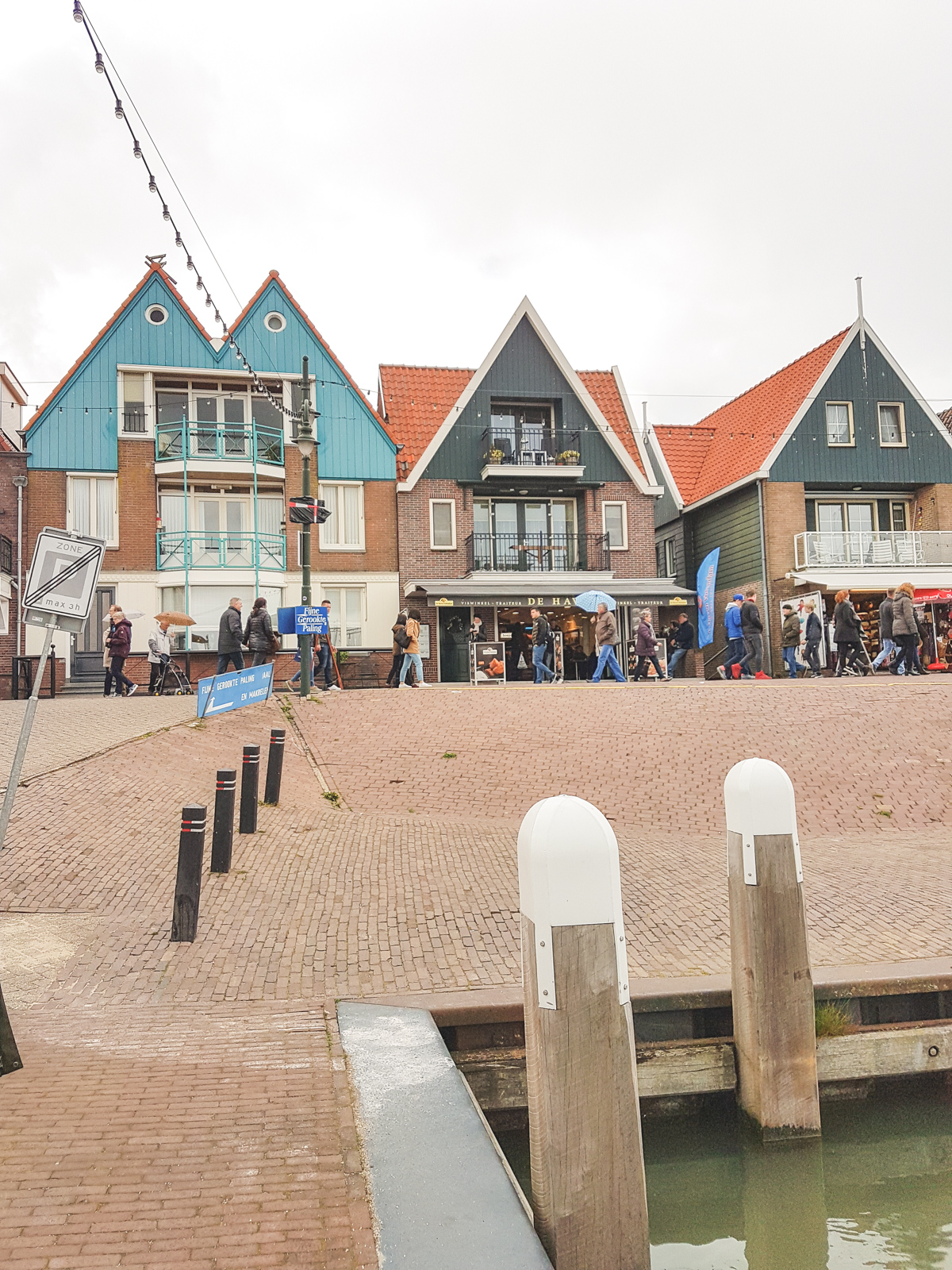 Volendam Harbour, Holland, The Netherlands