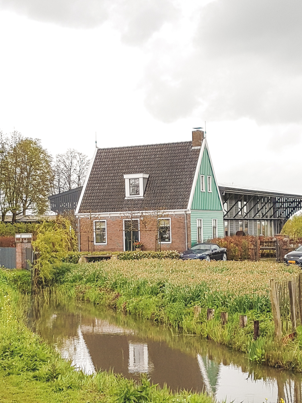 Houses at Zaanse Schans, Holland, The Netherlands