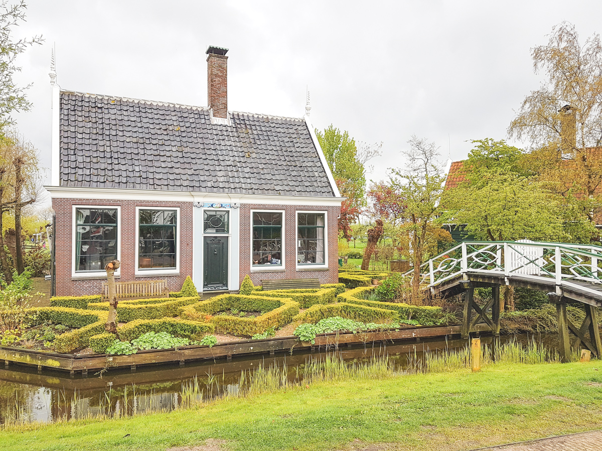 Houses at Zaanse Schans, Holland, The Netherlands