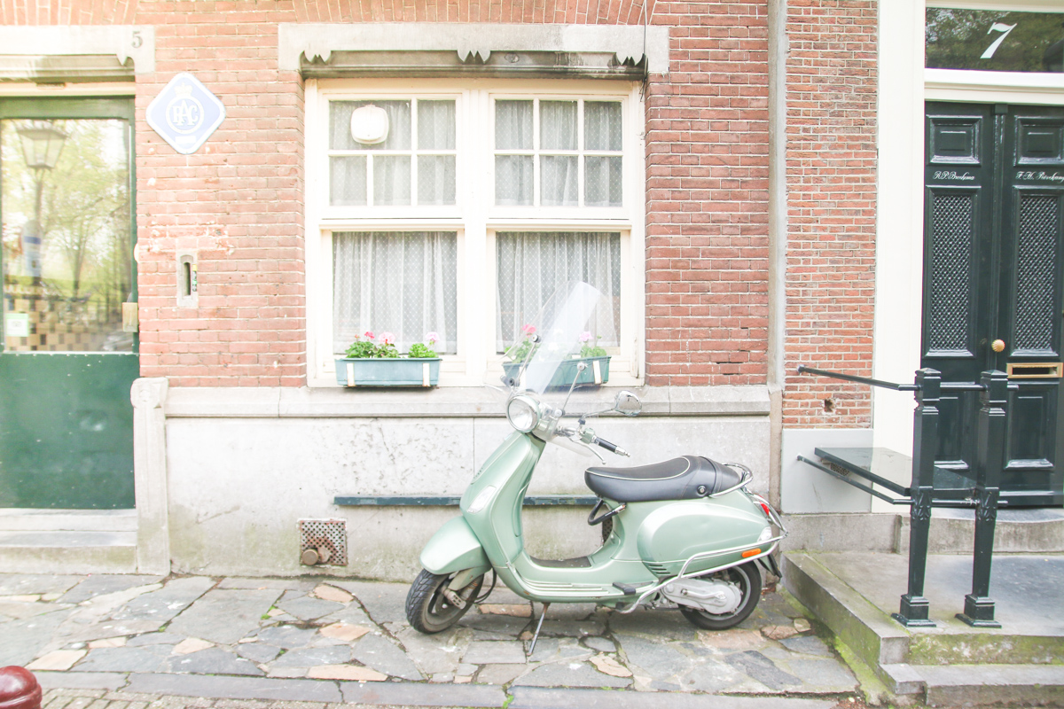 Moped in Amsterdam