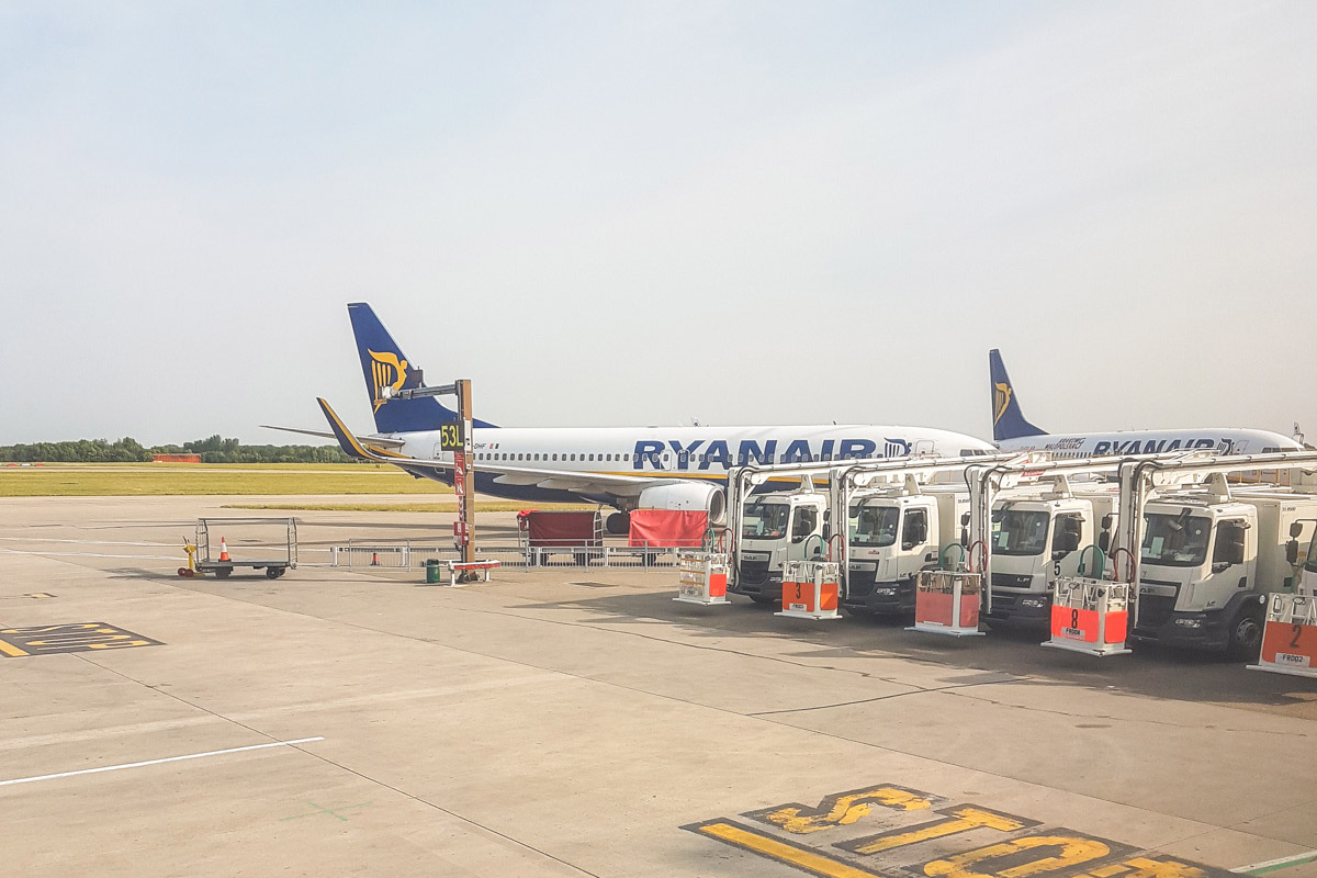 Ryanair Budget Airline Review - Ryanair Interior