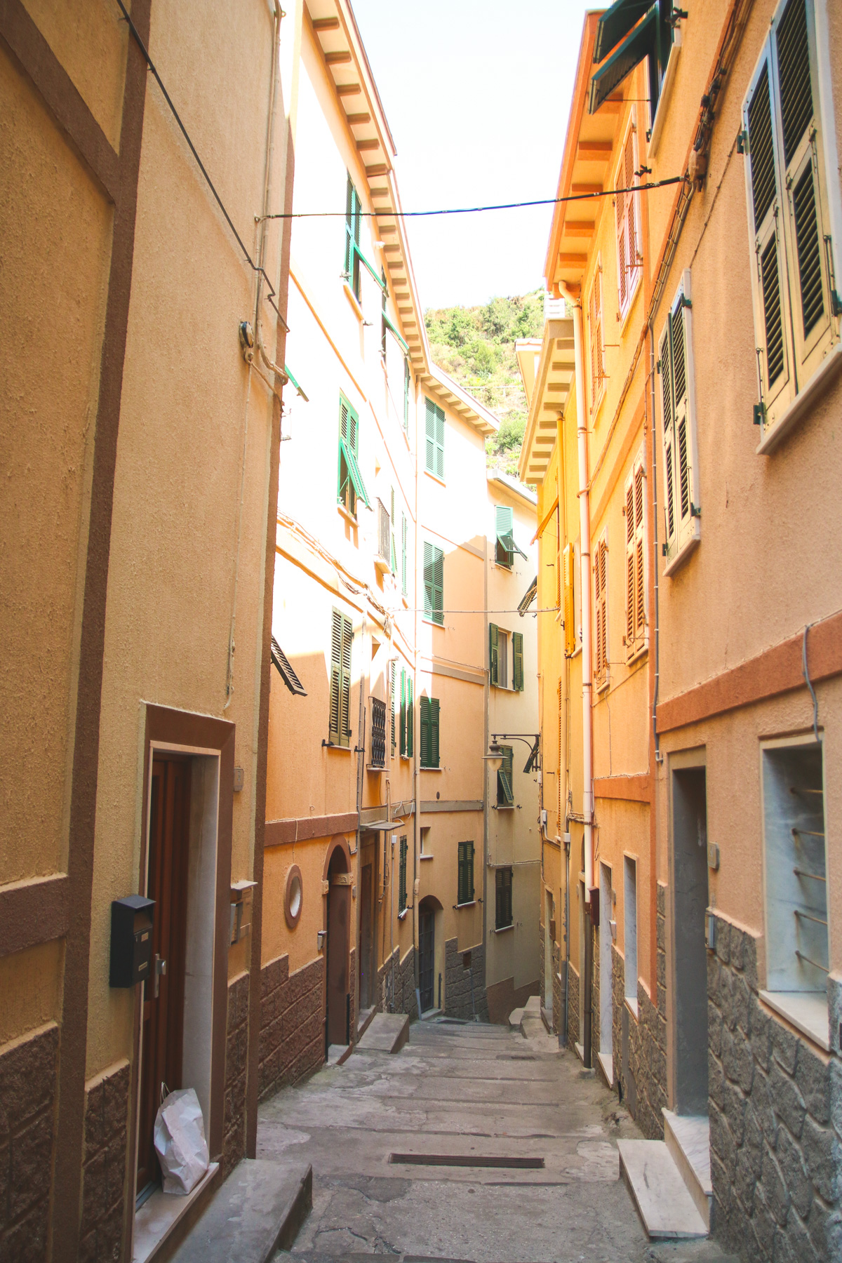 Wandering the Colourful Backstreets of Manarola in Cinque Terre, Liguria, Italy