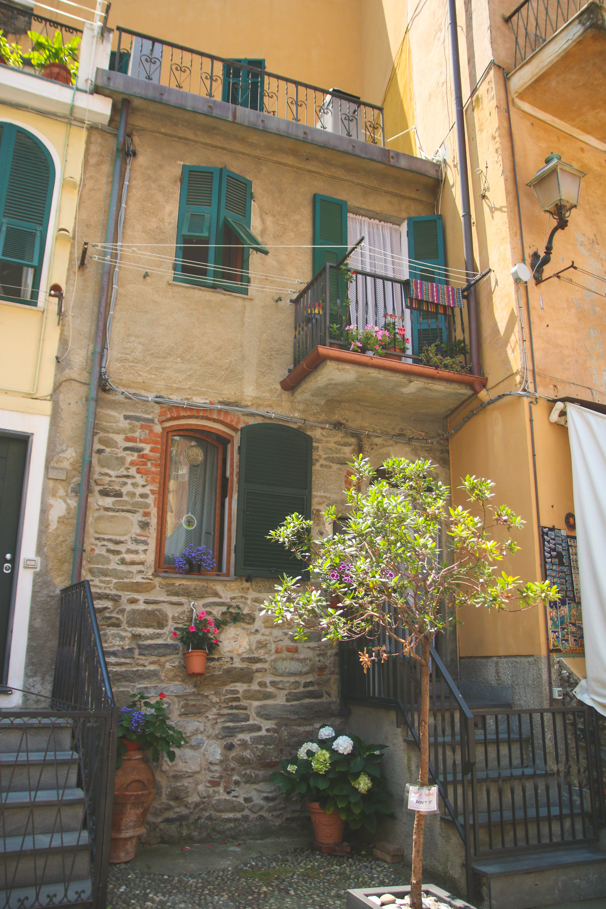 The Colourful Streets of Vernazza in Cinque Terre, Ligurai Region, Italy