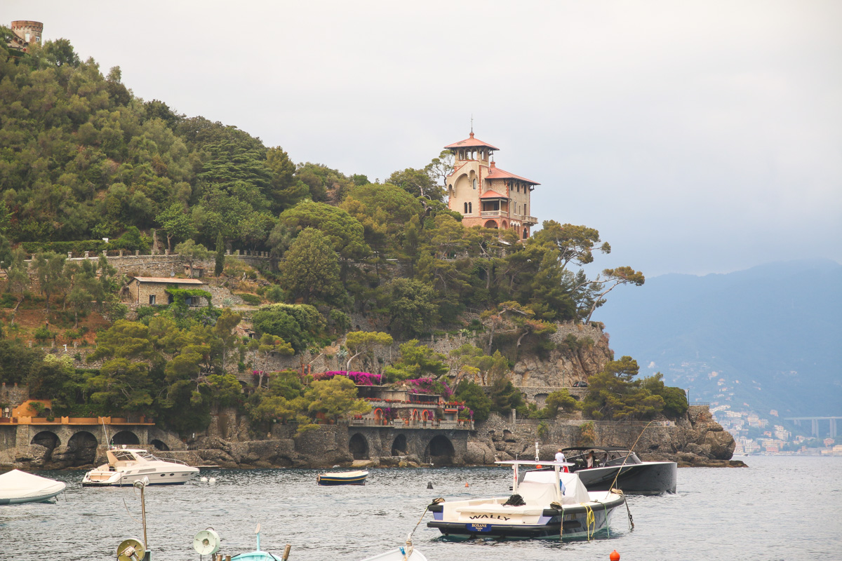 View of Portofino, Liguria, Italy