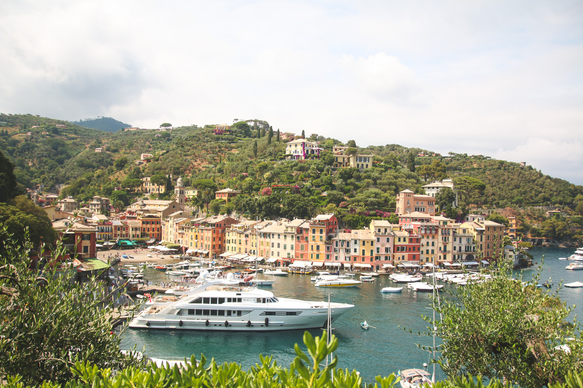 View of Portofino, Liguria, Italy