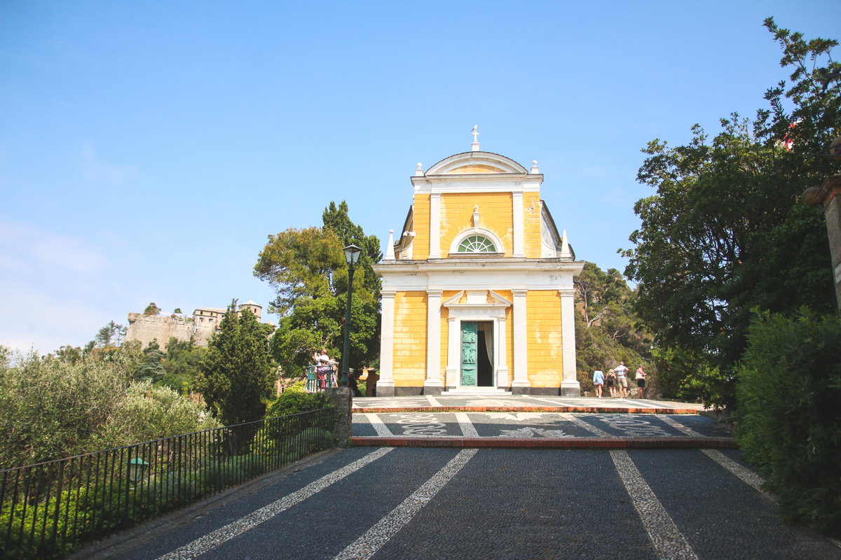 Church in Portofino, Liguria, Italy