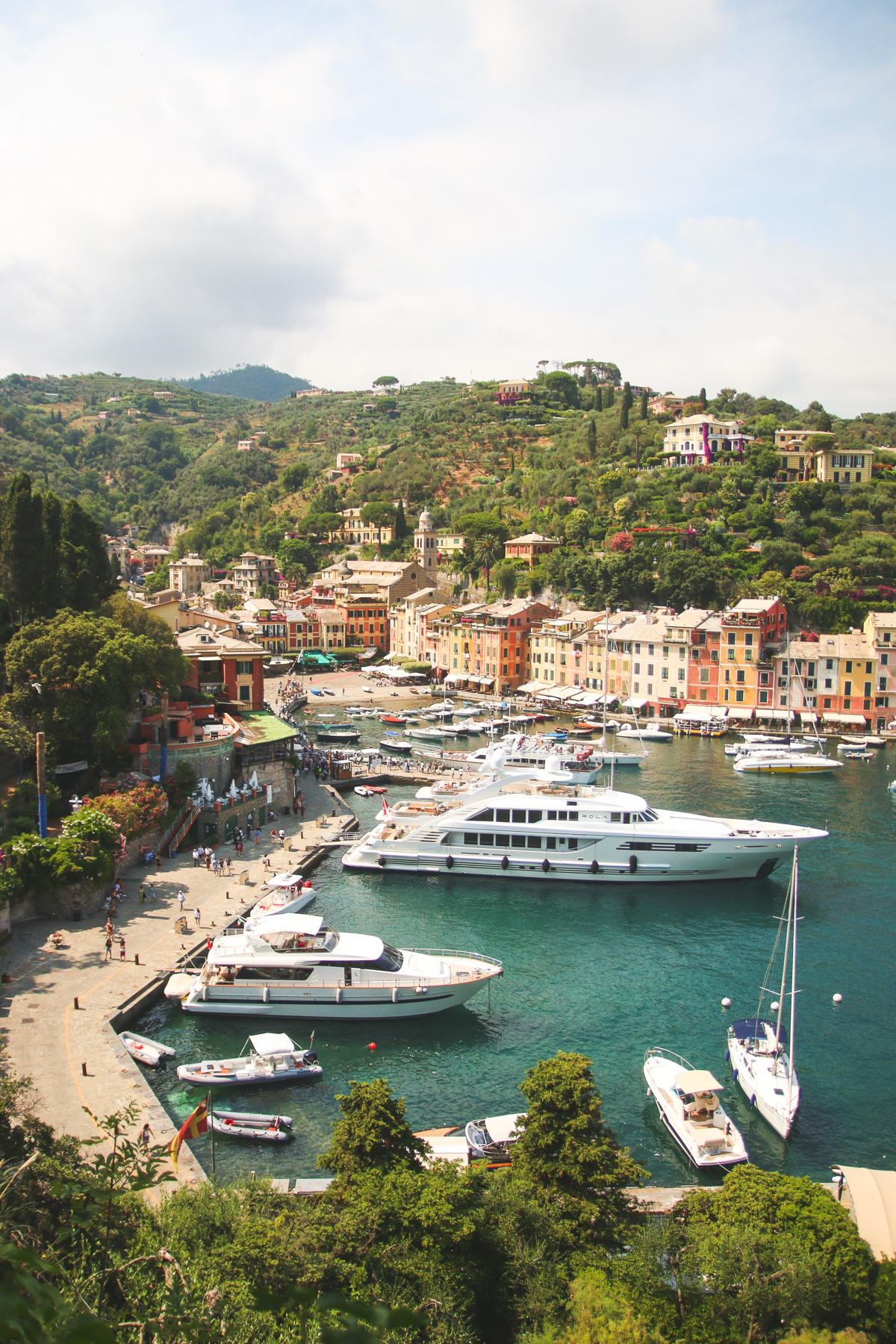 View of Portofino, Liguria, Italy