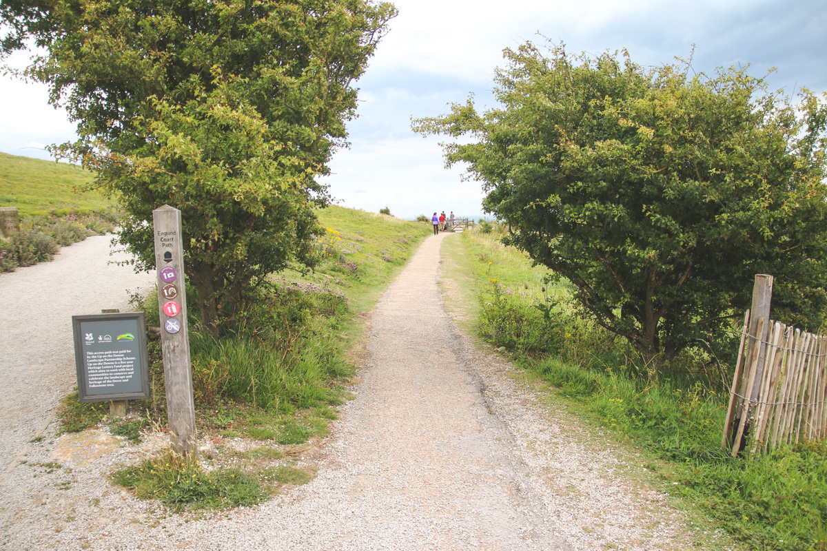 Hiking Trails at White Cliffs of Dover