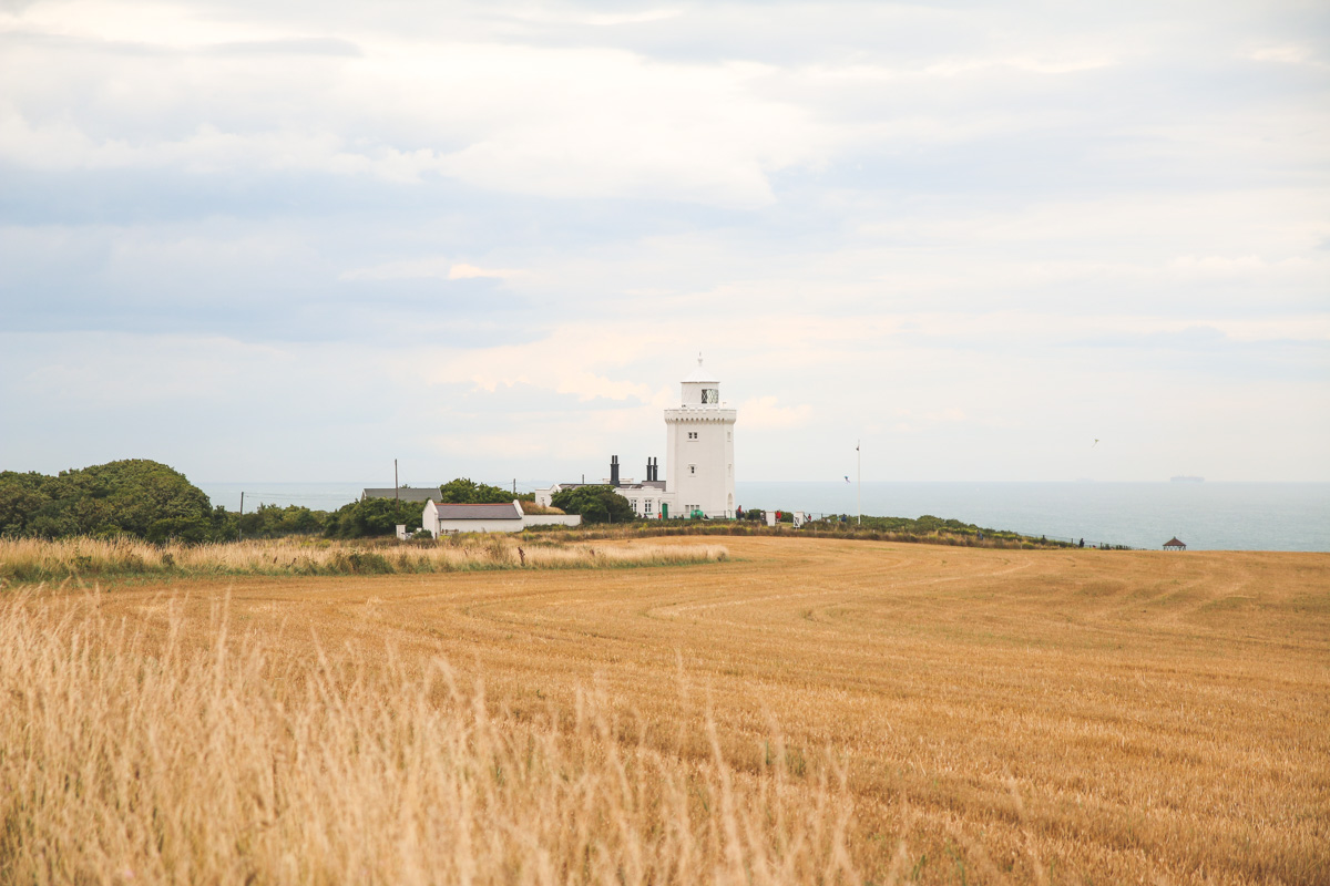 South Foreland Lighthouse at the White Cliffs of Dover