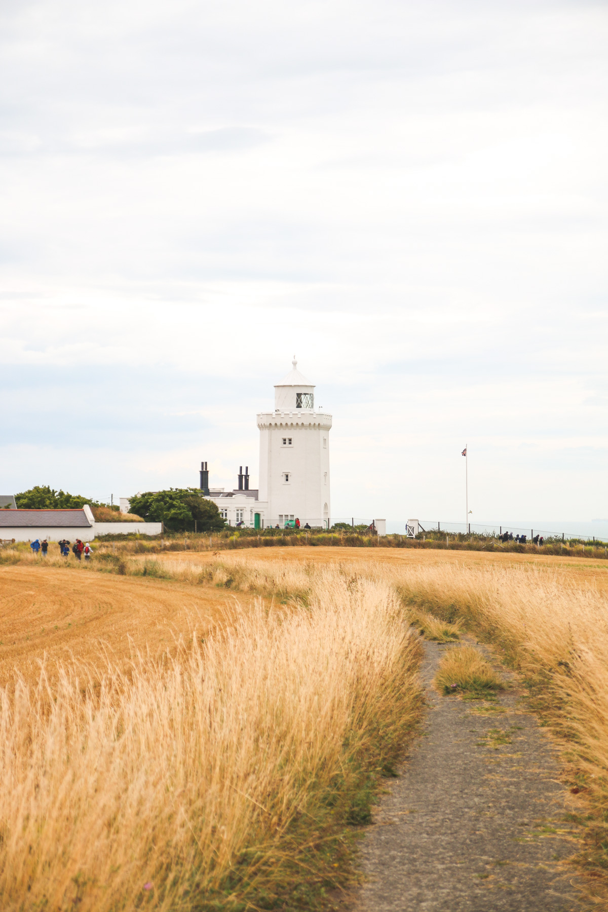 South Foreland Lighthouse at the White Cliffs of Dover