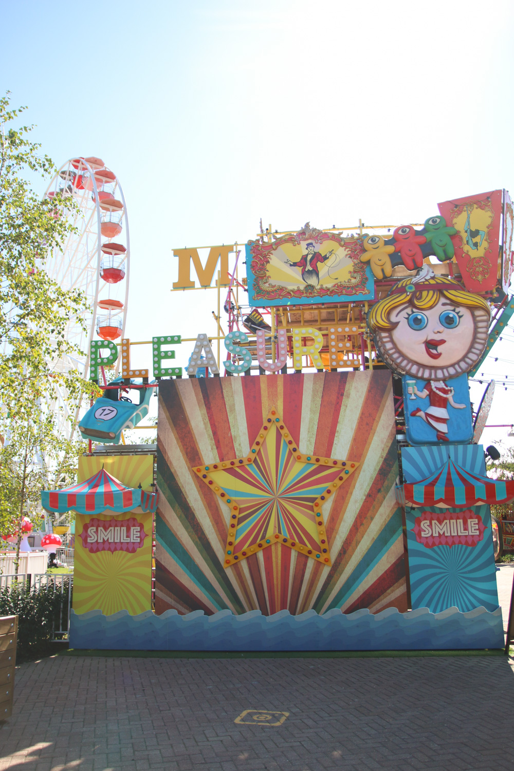 Retro Amusement Park at Dreamland Margate