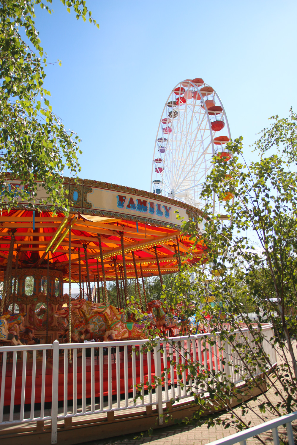 Retro Amusement Park at Dreamland Margate