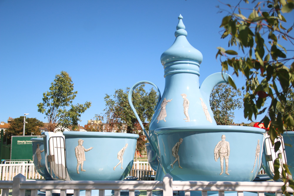 Teacups at Dreamland Margate