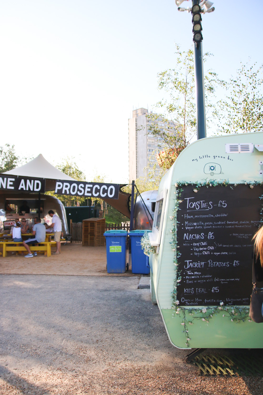 Food Area at Dreamland Margate