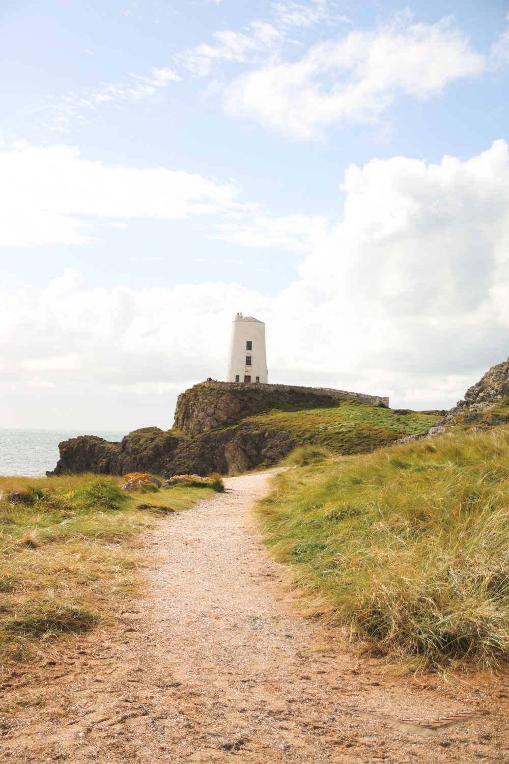 Tŵr Bach lighthouse, Llanddwyn Island, Anglesey, Wales