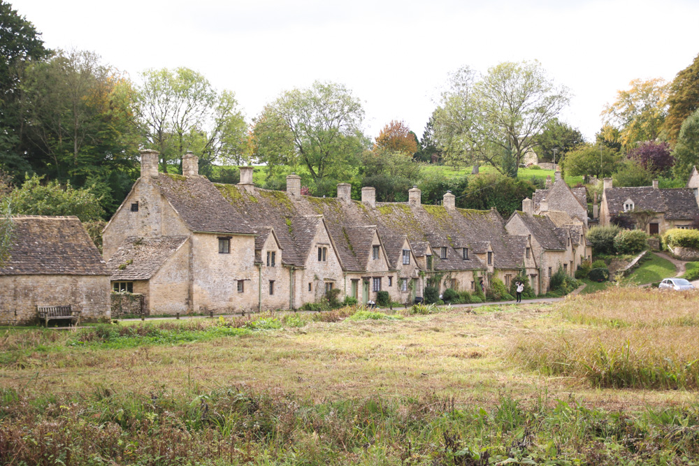 Arlington Row in the Village of Bibury, The Cotswolds