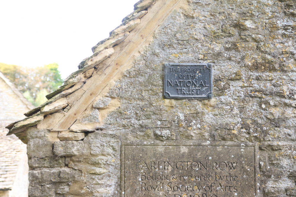 Arlington Row in the Village of Bibury, The Cotswolds