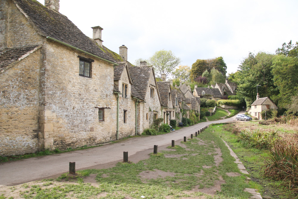Arlington Row in the Village of Bibury, The Cotswolds