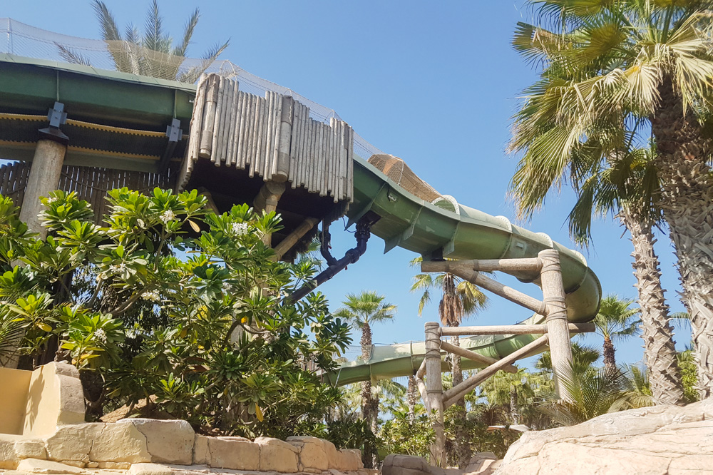 Ride at Aquaventure Waterpark, Atlantis the Palm, Dubai