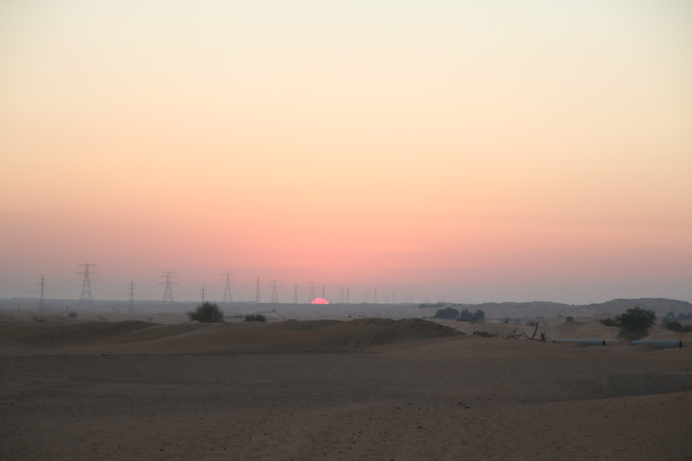 Dubai Desert Sunset