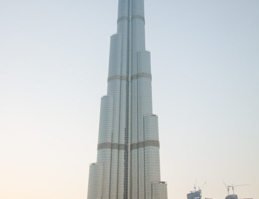 View of Burj Khalifa from Dubai Mall