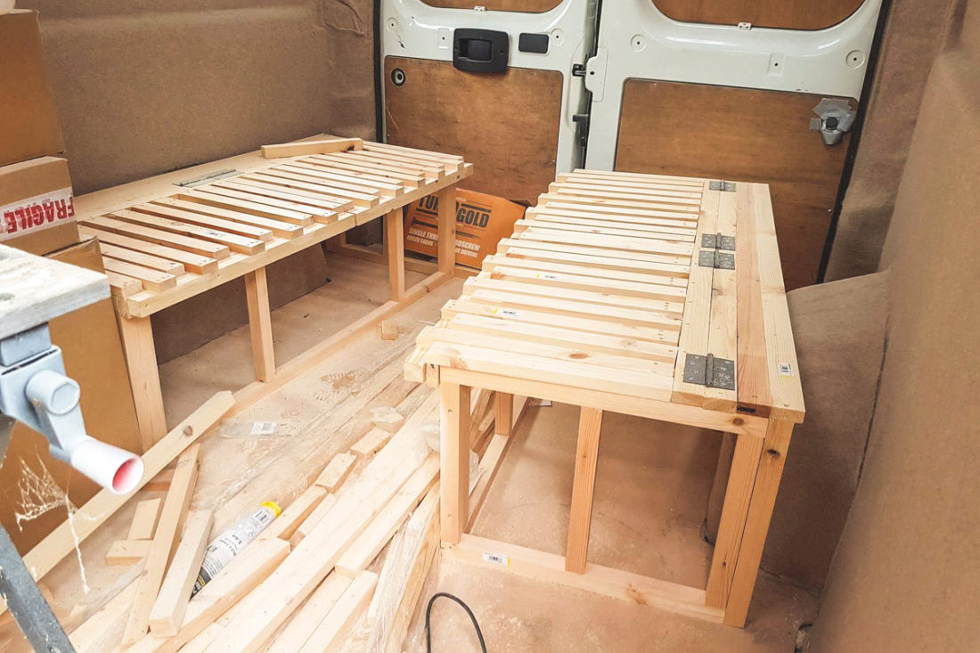 Campervan Bedframe