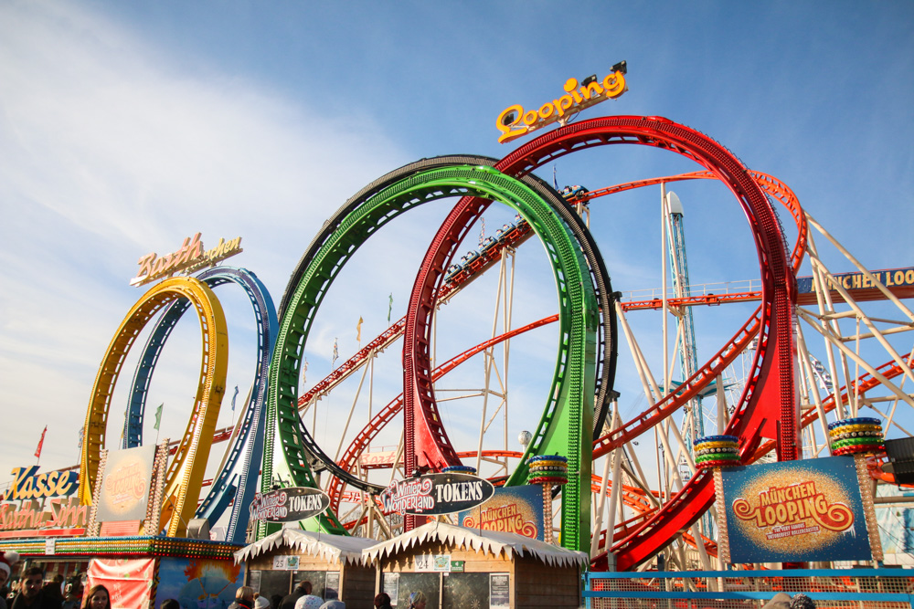 Winter Wonderland London Rollercoaster