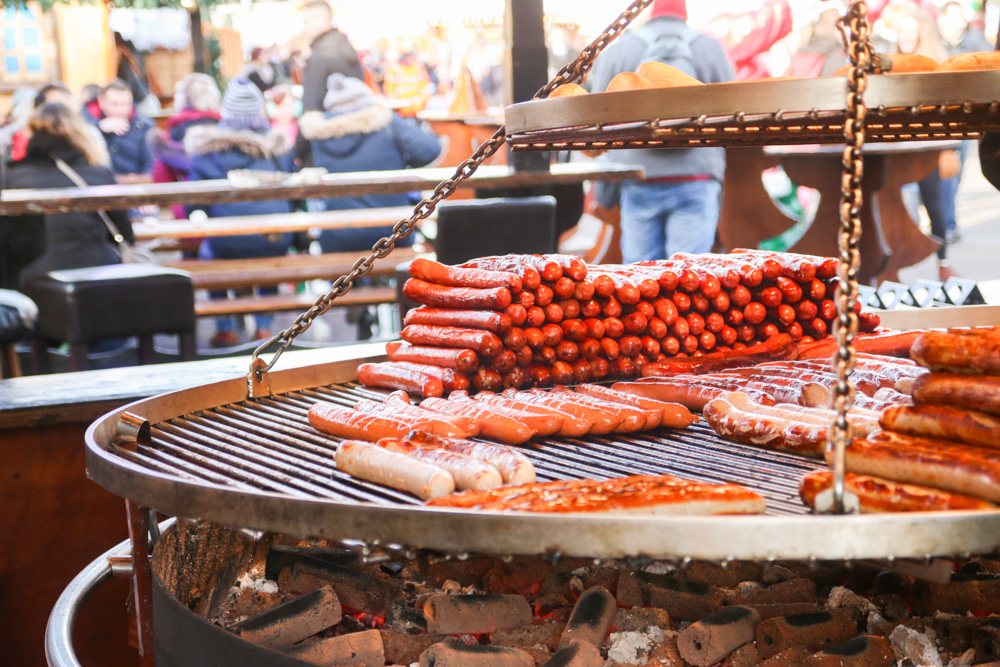 Winter Wonderland London Bratwurst