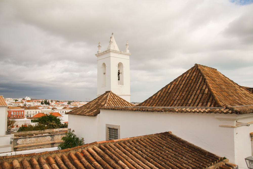 The streets of Tavira, The Algarve in Portugal