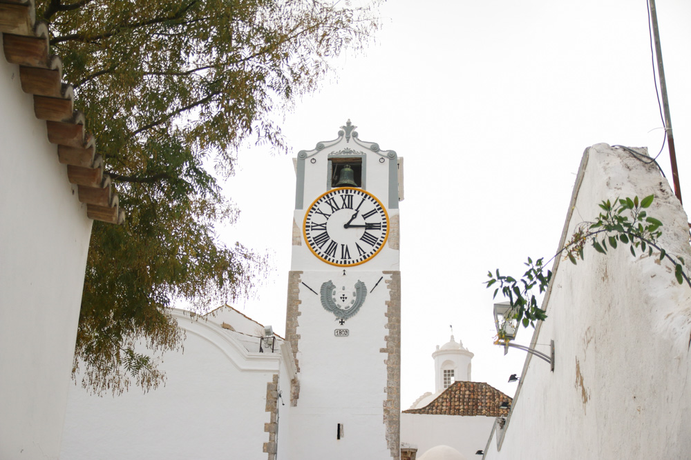 Church of Santa Maria do Castelo in Tavira, The Algarve in Portugal
