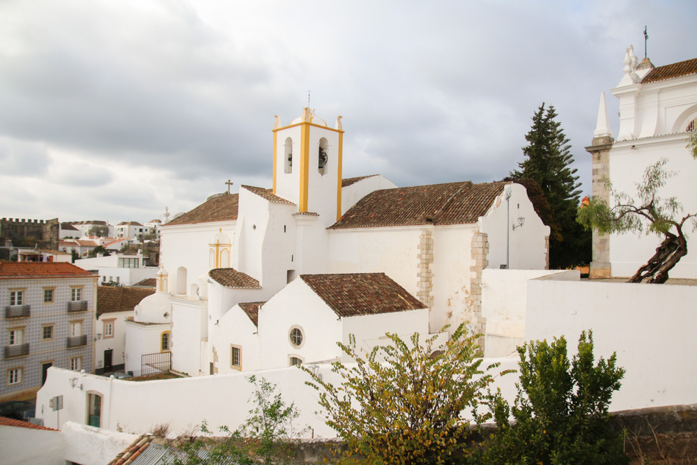 Views over Tavira from Tavira Castle, Portugal