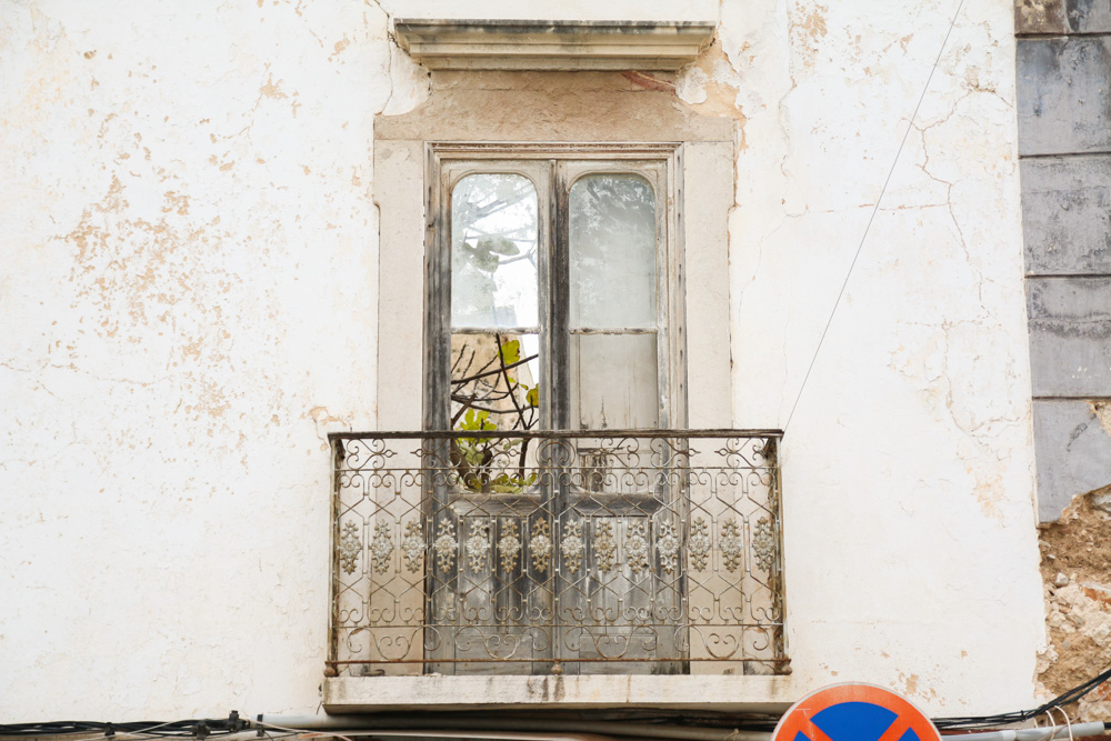 Old Doors in Tavira, The Algarve in Portugal