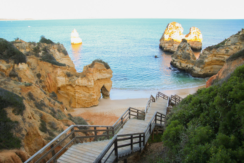 Camilo Beach Stairs, Algarve