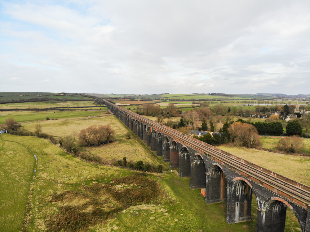 Drone Footage of Welland Viaduct