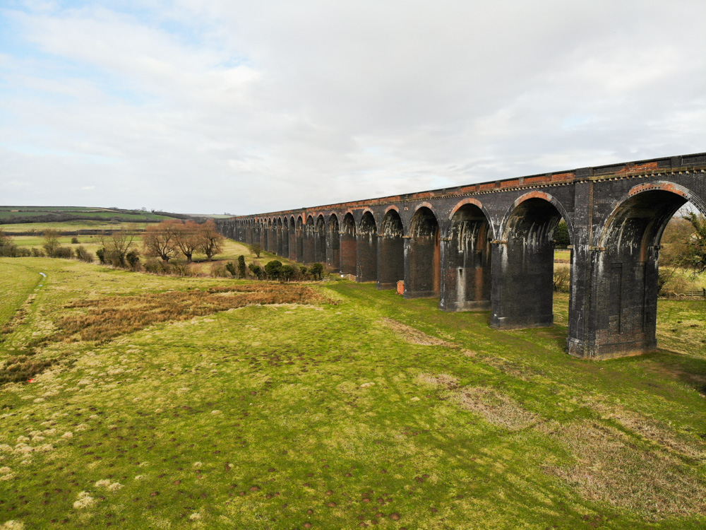 Drone Footage of Welland Viaduct