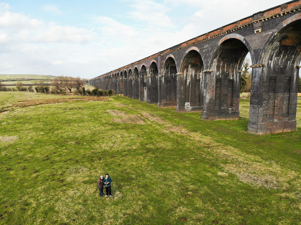 Drone Footage of Welland Viaduct