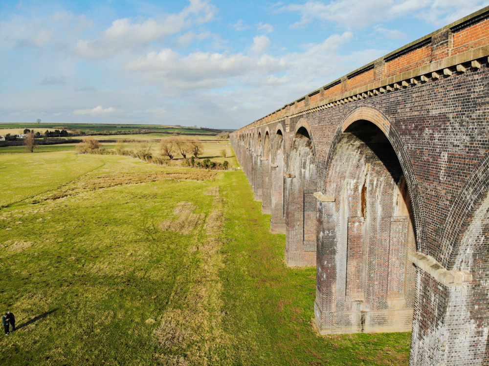 Drone Footage of Welland Viaduct