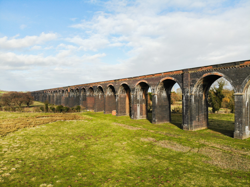 Drone Footage of Welland Viaduct