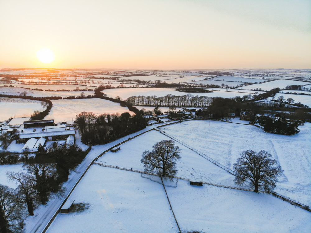 DJI Mavic Air Snow Scenes