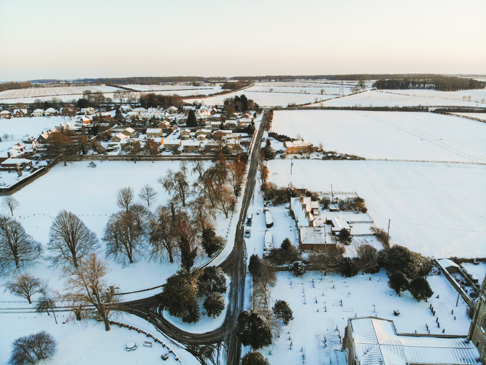 DJI Mavic Air Snow Scenes