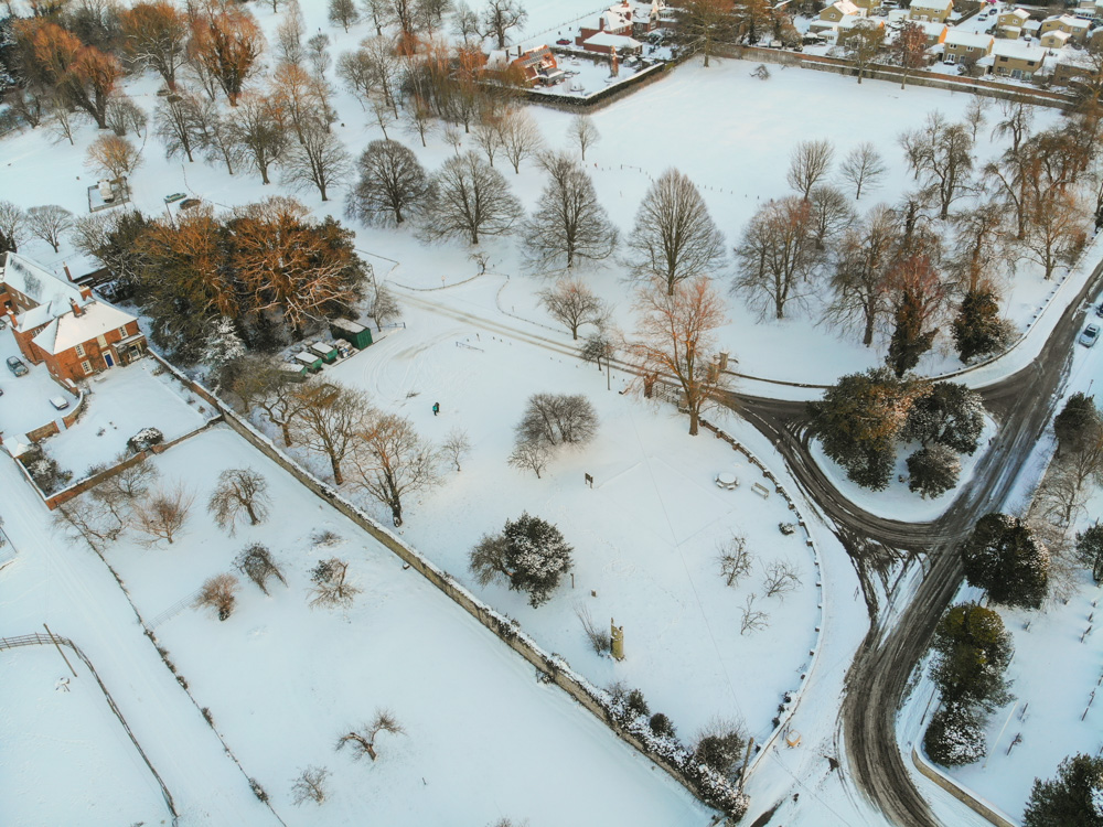 DJI Mavic Air Snow Scenes