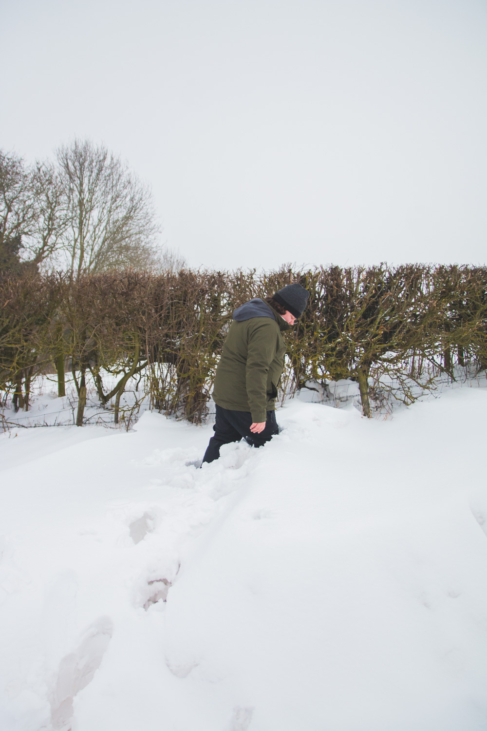 The Beast From the East Snow Drifts