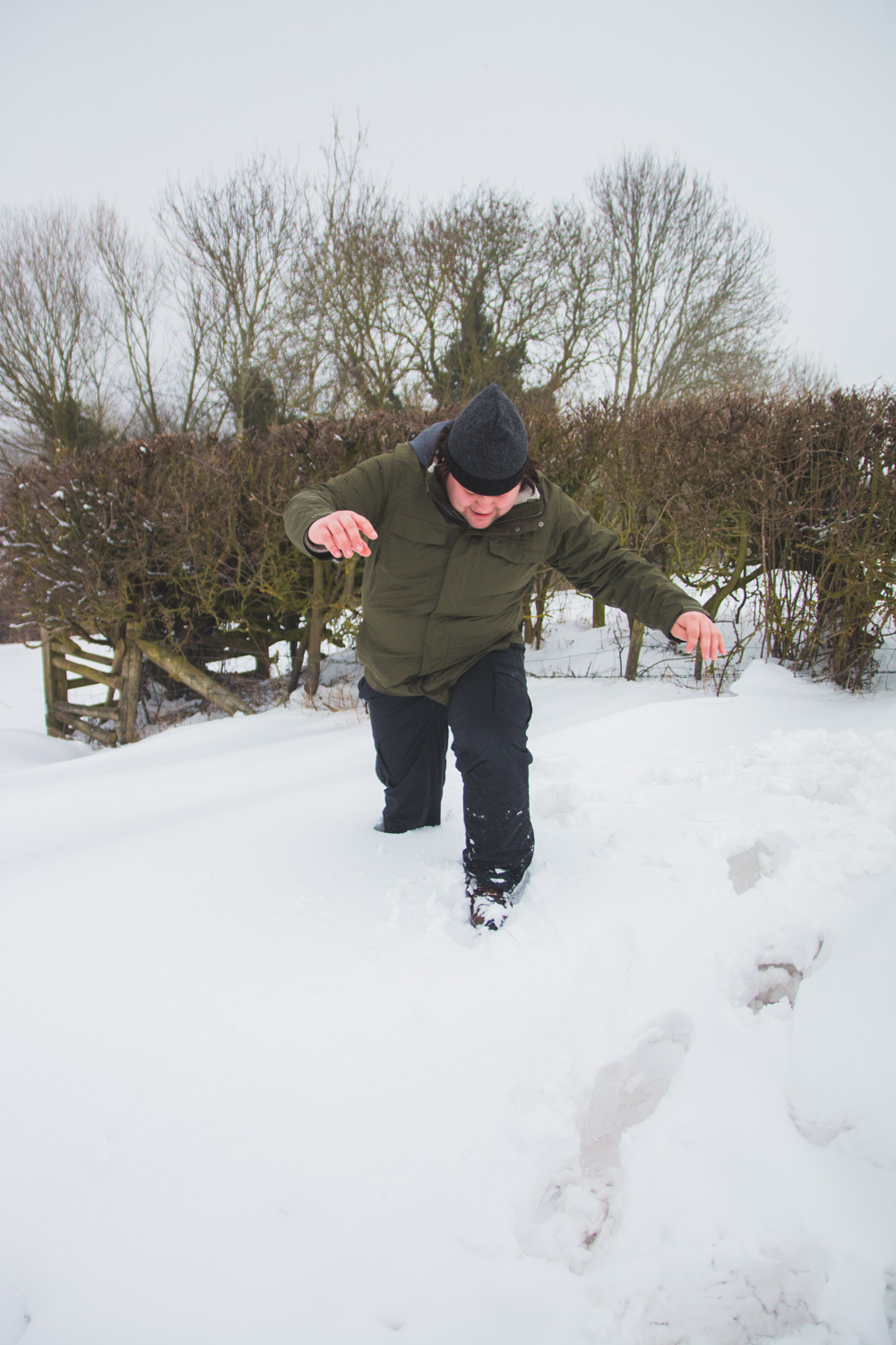 The Beast From the East Snow Drifts