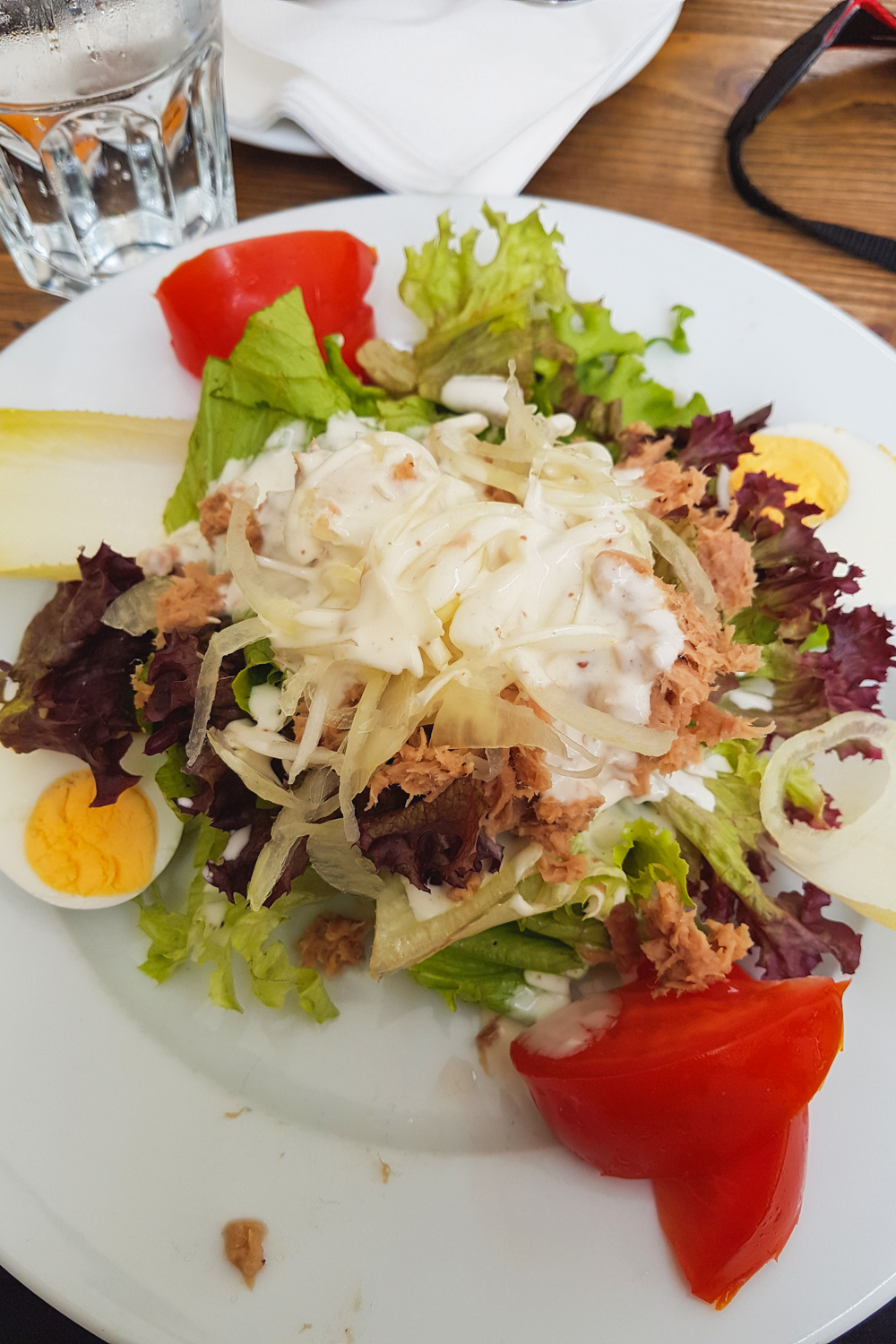 Salad in Colmar
