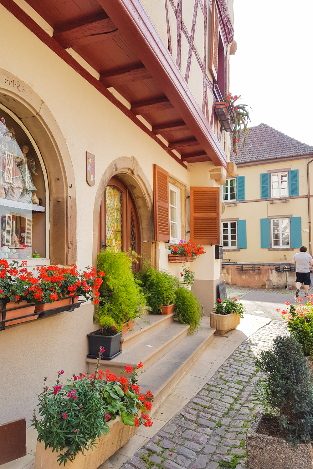 Eguisheim near Colmar in France