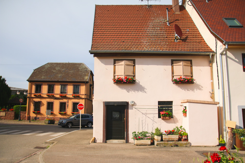 Eguisheim near Colmar in France